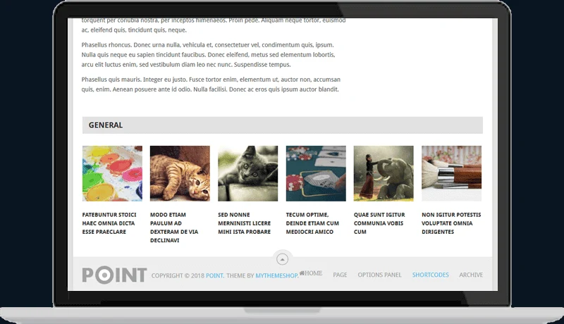 Point Multipurpose WordPress Theme 4
