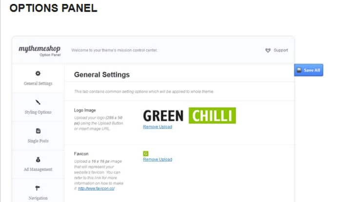 GreenChilli WordPress Theme 5