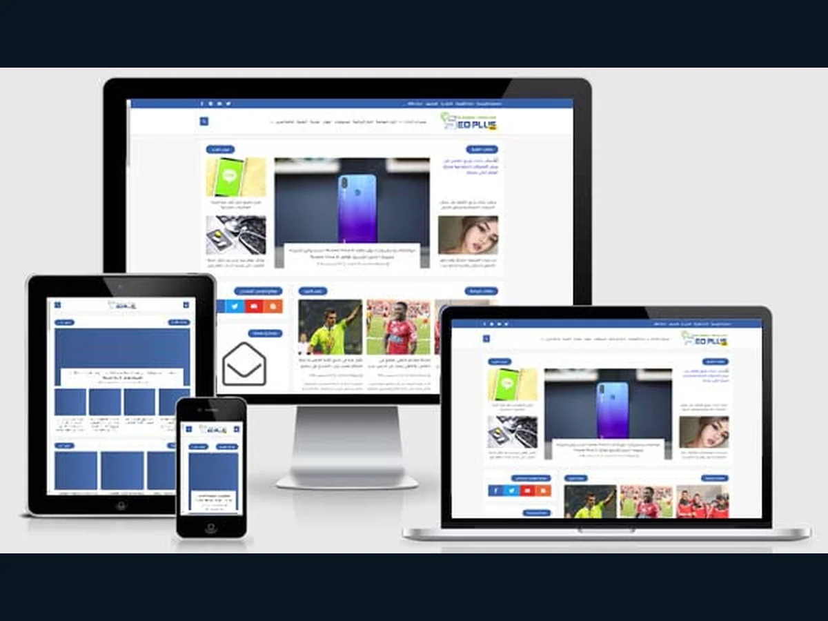 SEO Plus Blogger Template