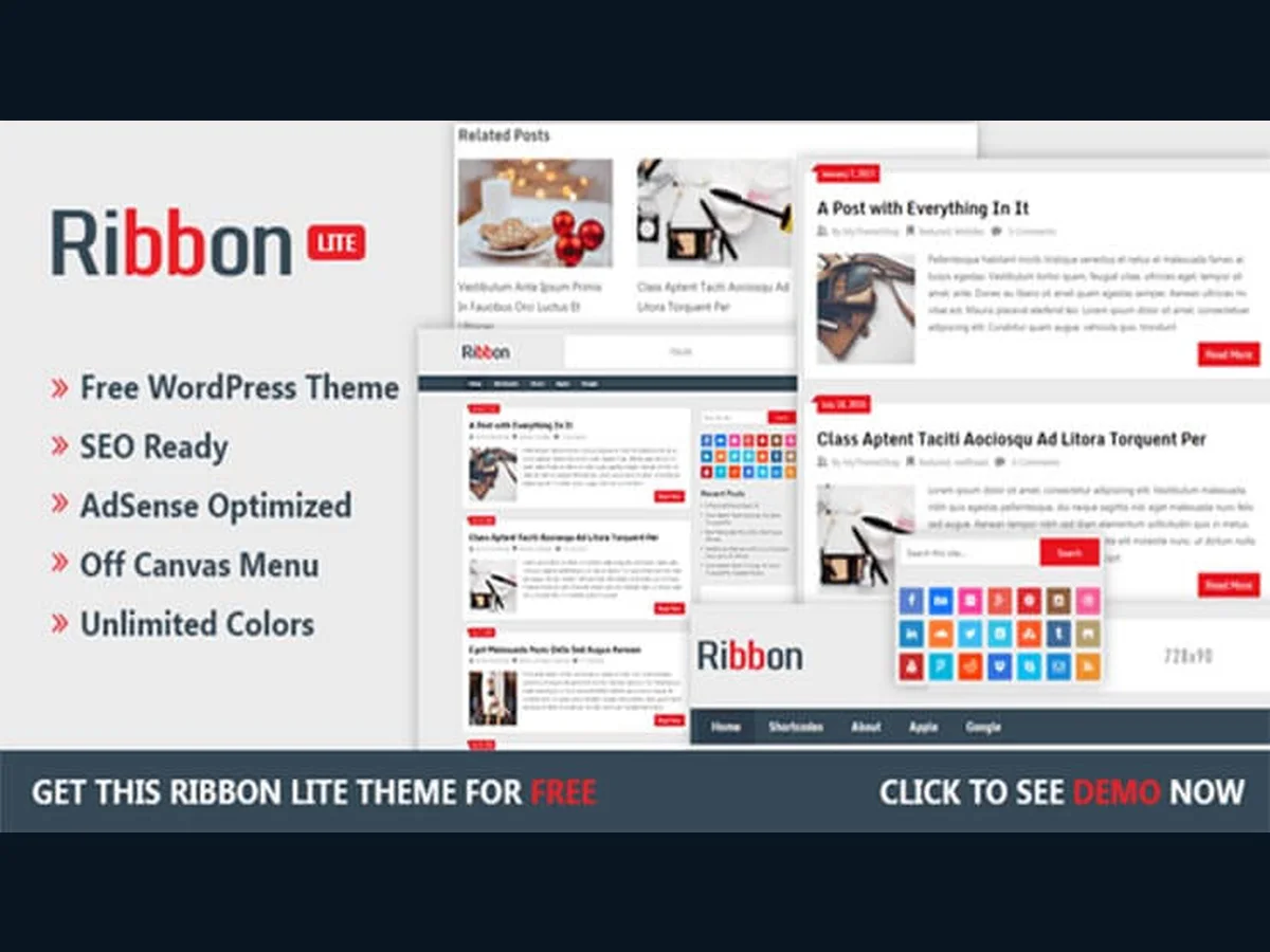 Ribbon WordPress Theme